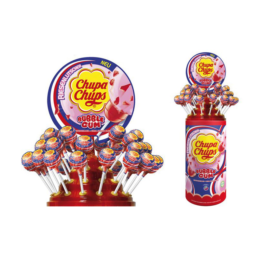 CHUPA CHUPS Maxi Bubble Gum 80 pcs 1440g 8410031961836