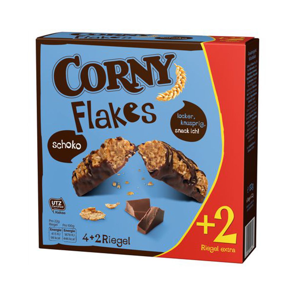 Corny Choco Flakes 132g 4011800518417
