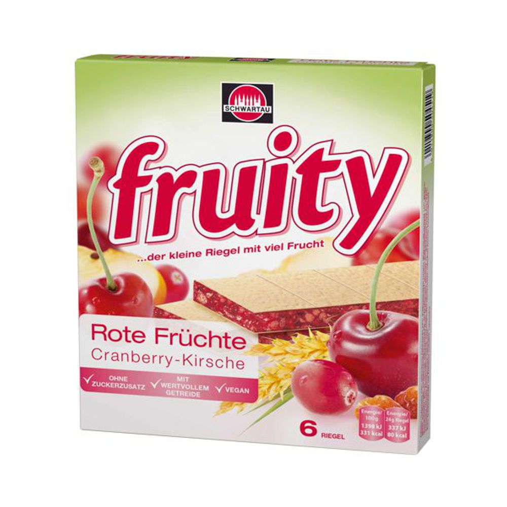 Corny Fruity Red Fruits 144g 4011800504519