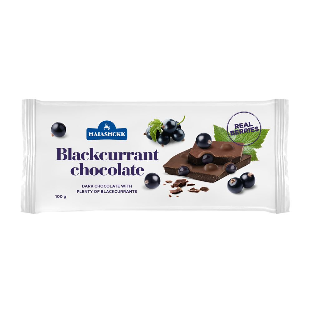 Dark chocolate with blackcurrant 100 g 4742267006611 1