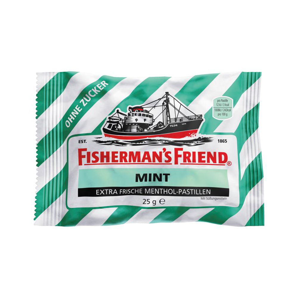 Fishermans Friend Strong Mint Sugar free 25g 50836383