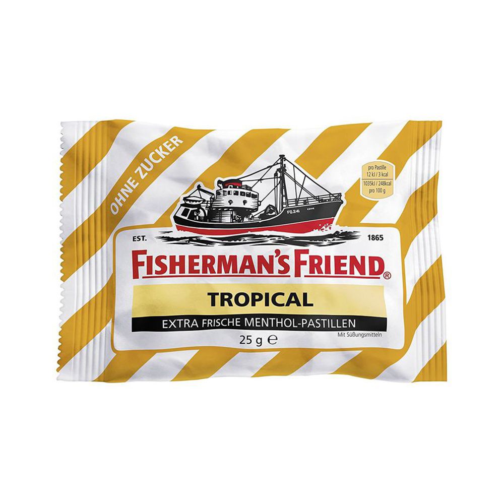 Fishermans Friend Tropical Sugar free 25g 96060650