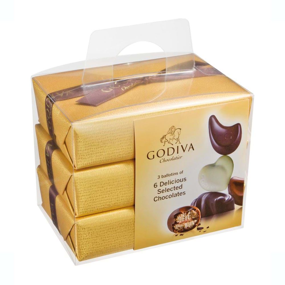 GODIVA Gold Case Box 6 Delicious 210g 31290728138