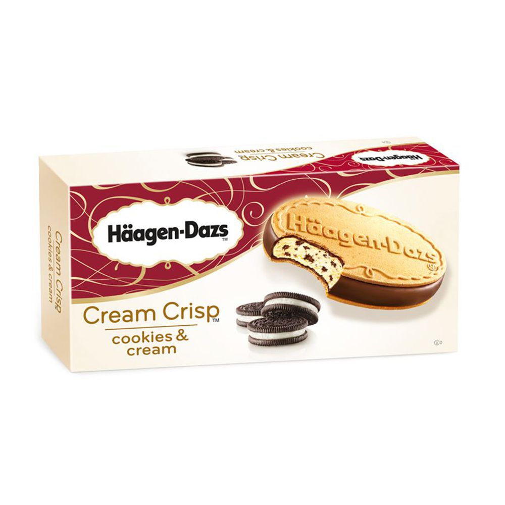 HAAGEN DAZS Cream Crisp Cookies Cream 90ml 3415589552012