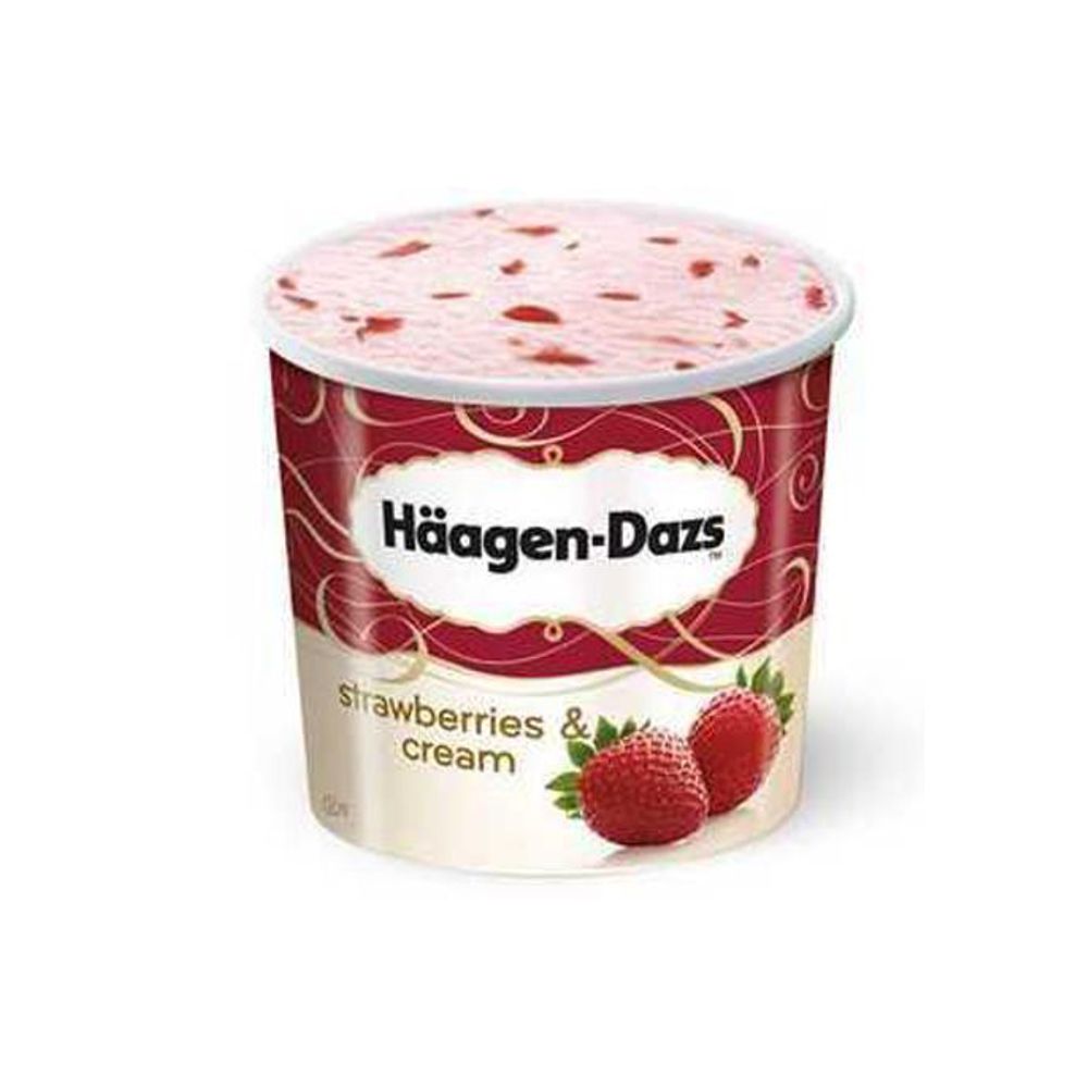 HAAGEN DAZS Strawberry Cream 100ml 3415581312140