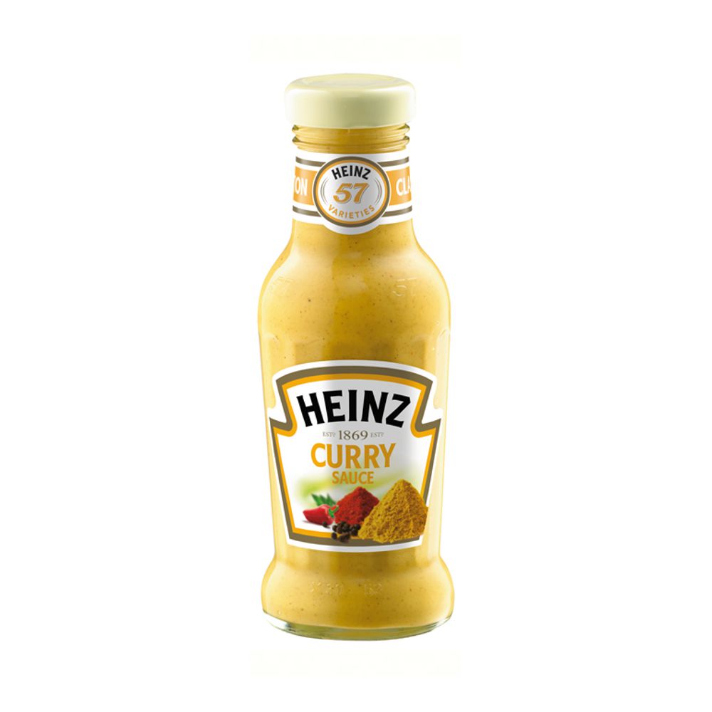 HEINZ Curry Sauce 250ml glass 8715700422657