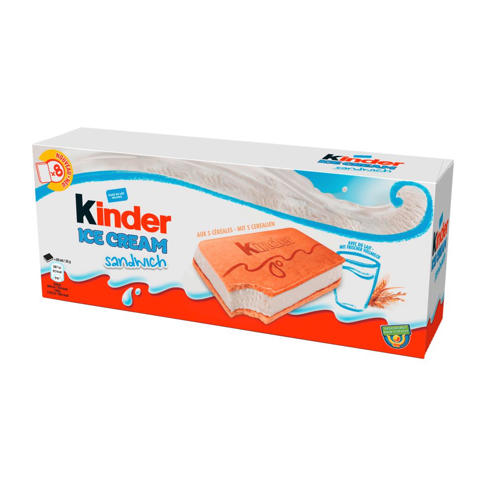 Kinder Ice Cream Sandwich 60ml 8714100907306