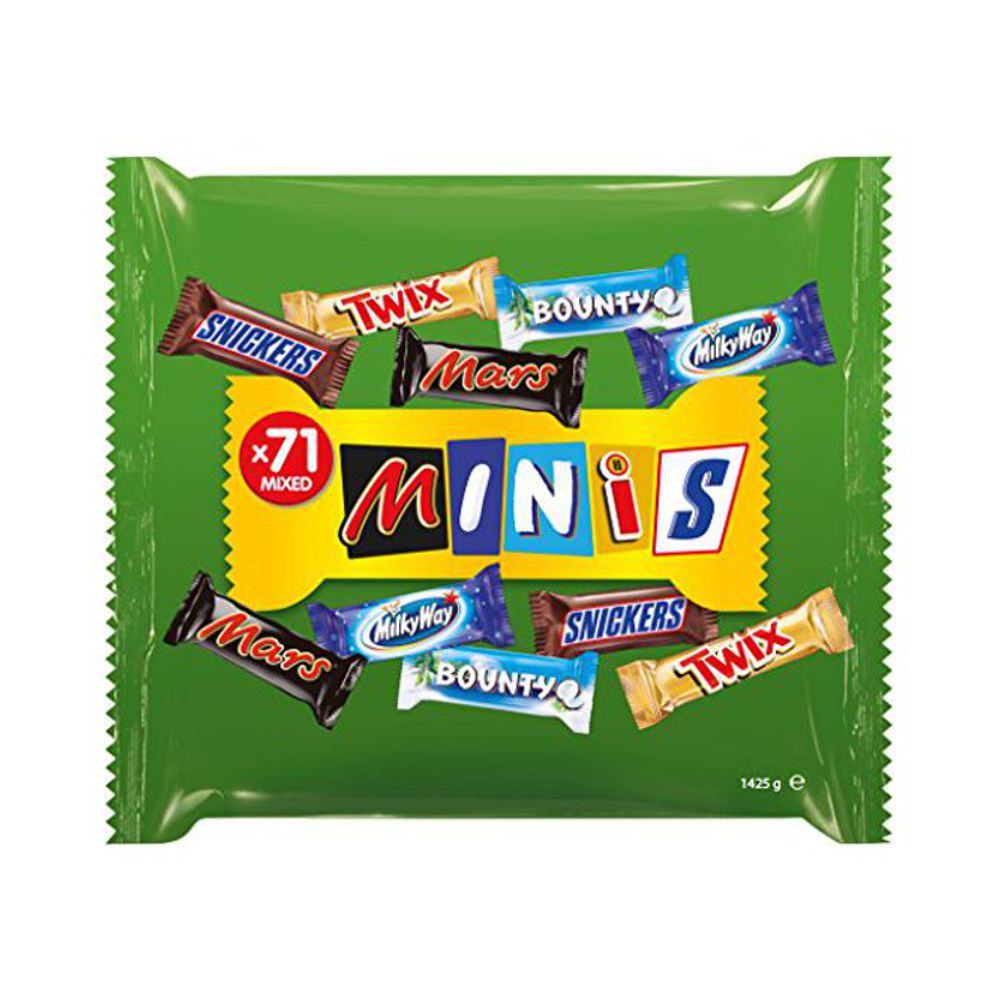 MARS Assorted Mixed Minis 1425g 5000159410410