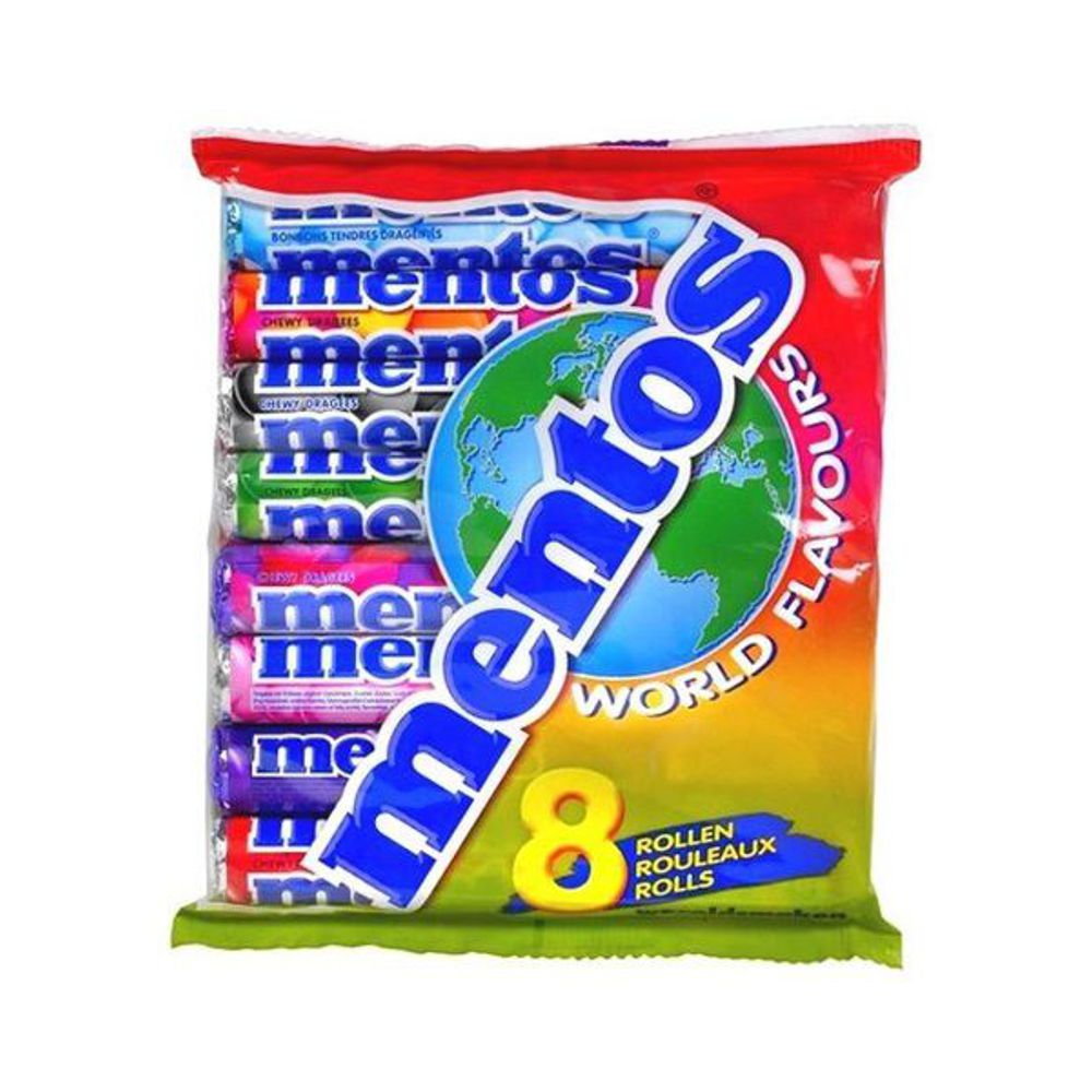 MENTOS World of Flavors 8 pack 304g 8710800988485