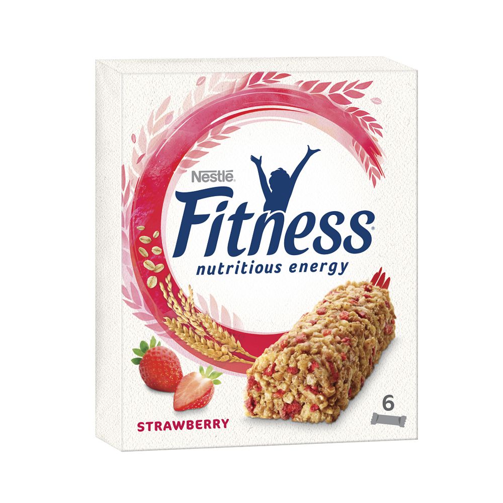 Nestle Fitness Strawberry bars 6x23.5g 141g