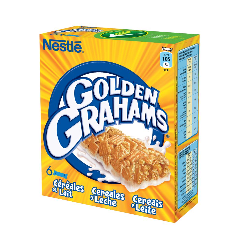 Nestle Golden Grahams bars 6x25g 150g