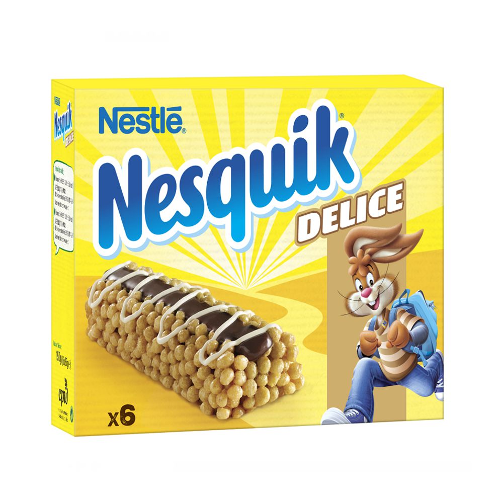 Nestle Nesquik Delice bars 6x23g 144g