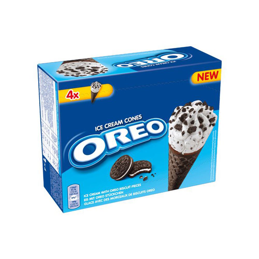 Oreo Ice Cream Cono 4 pack 4007993017066