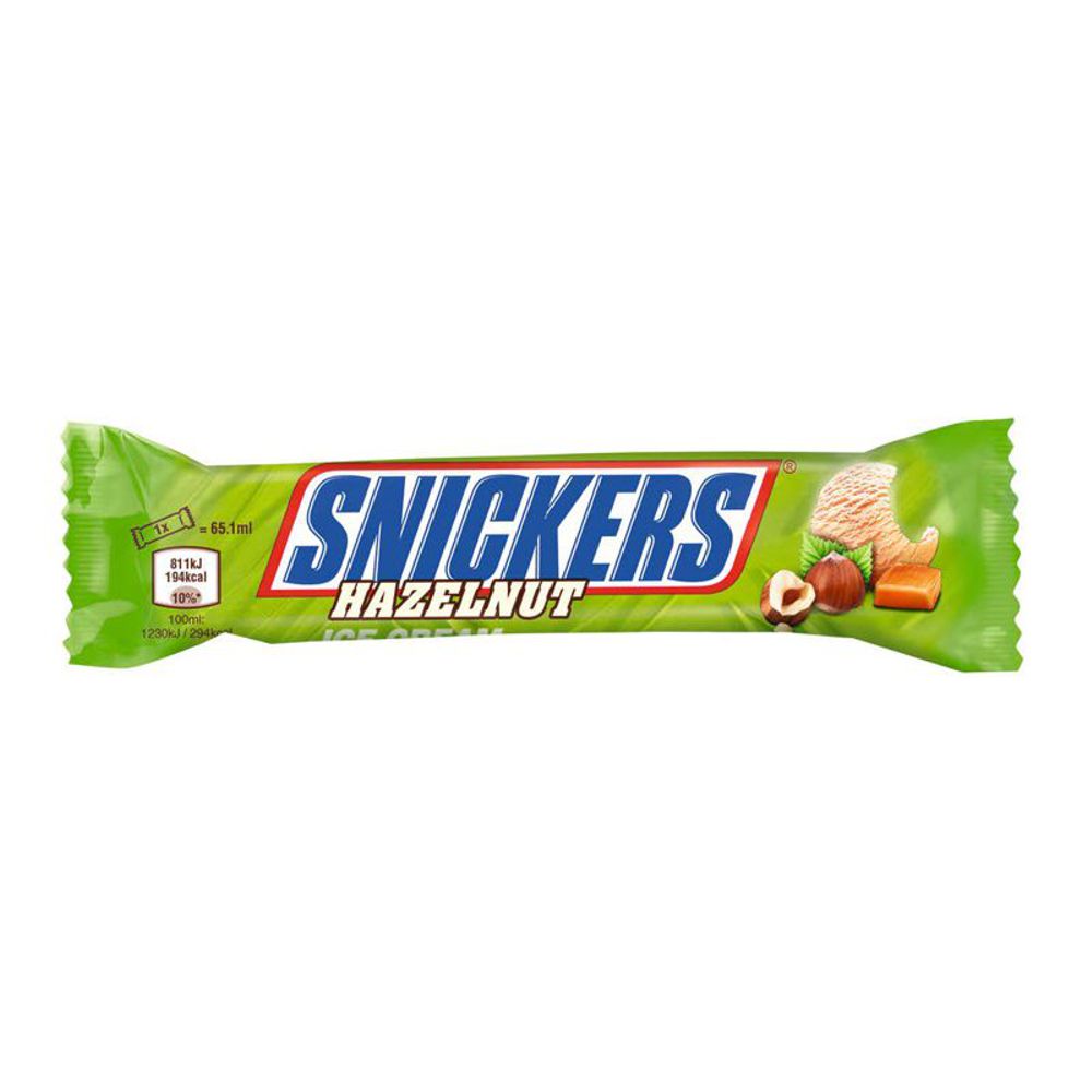 Snickers Ice Cream Hazelnuts bar 5000159498630