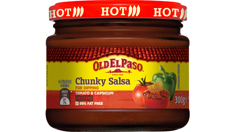 hot chunky tomato salsa hero