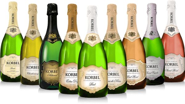 Korbel California Champagnes