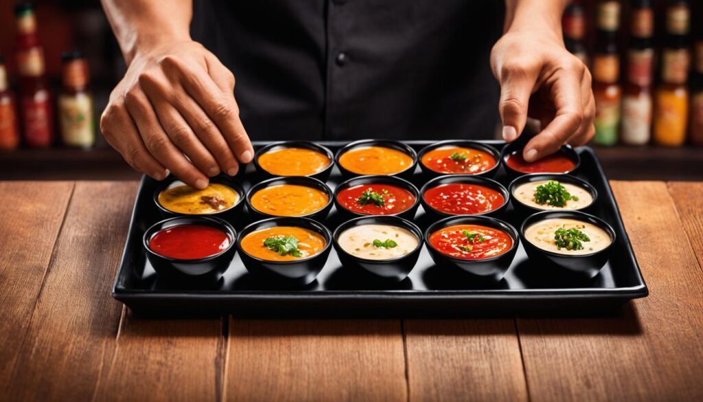 Dipping sauces Asia delivery