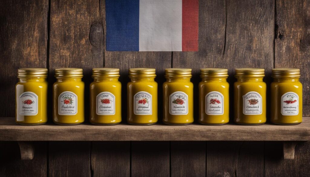 Gourmet mustard for sale in Europe