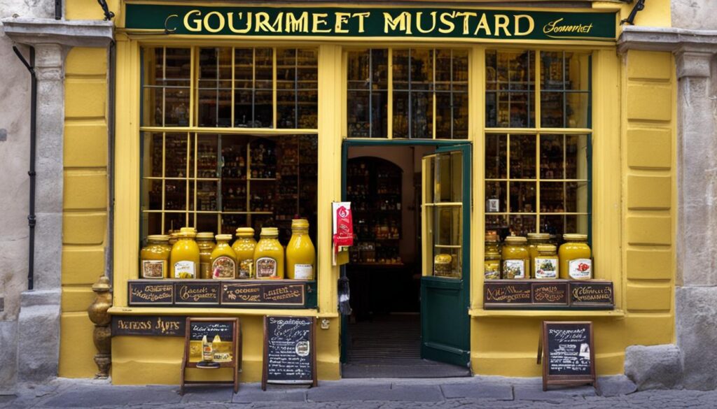 mustard shop Europe