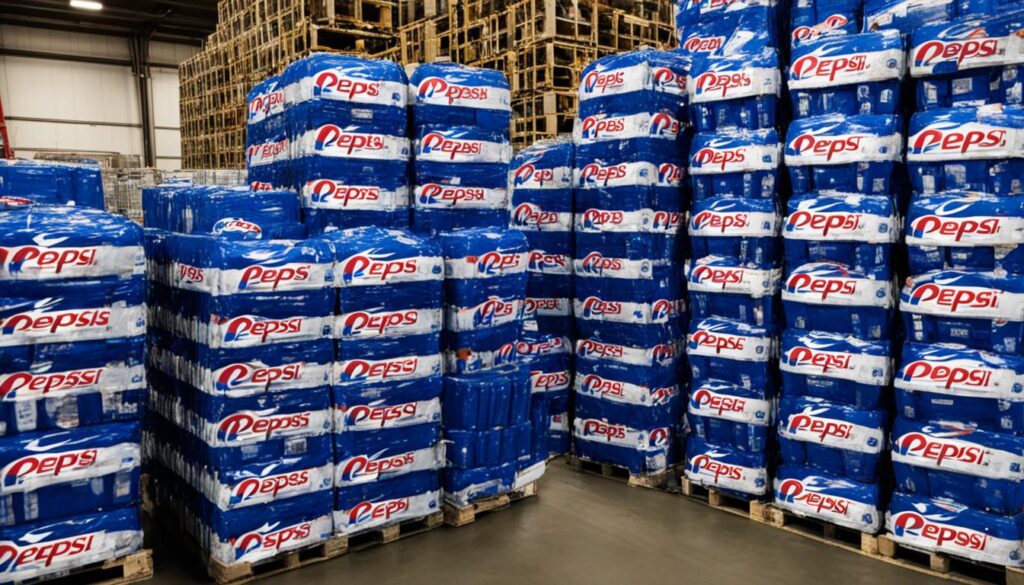 bulk Pepsi Co soft drinks supplier