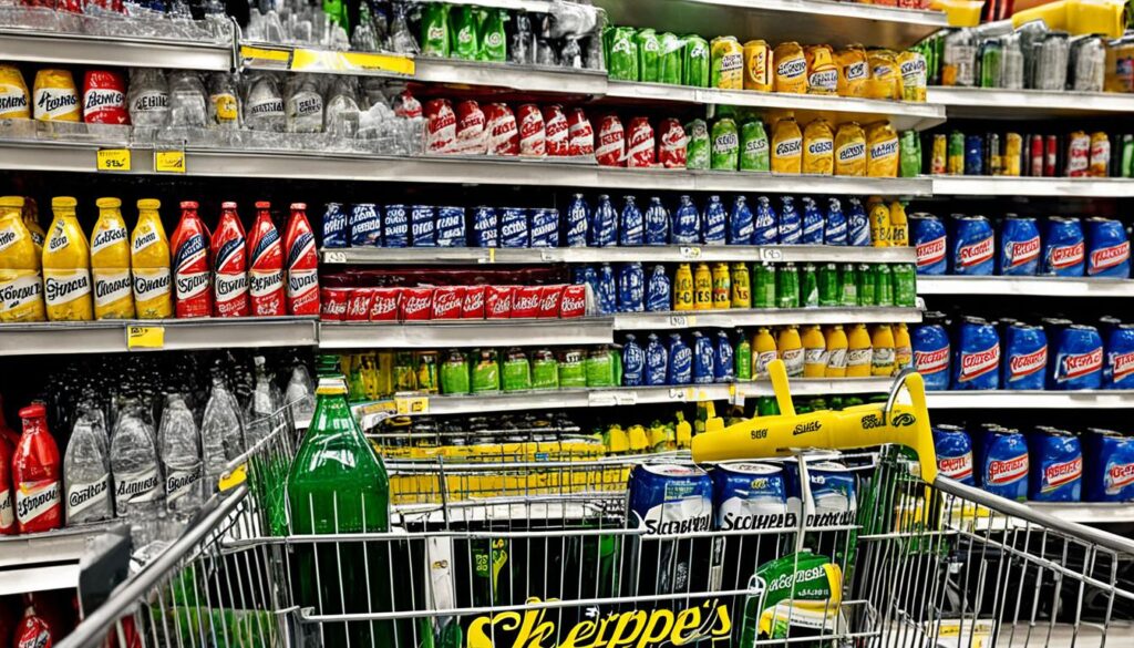 ordering Schweppes soft drinks wholesale